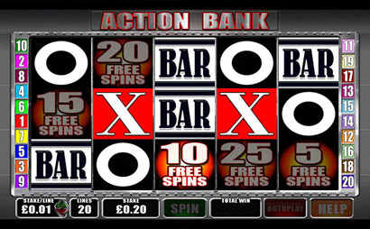 Action Bank Screenshot