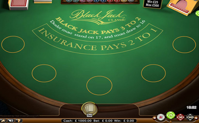 Blackjack Classic Screenshot