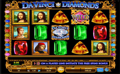 Da Vinci Diamonds Screenshot