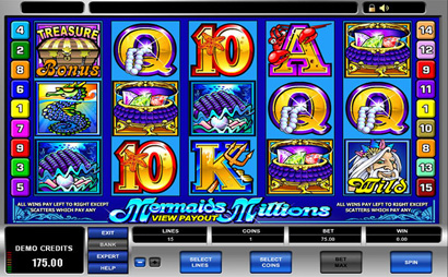 Mermaids Millions Screenshot