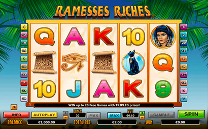 Ramesses Riches Screenshot