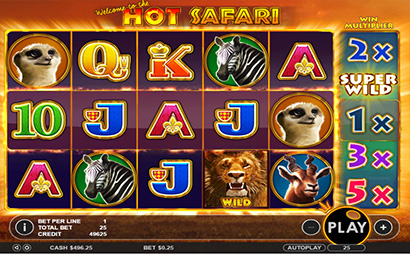 Hot Safari Screenshot