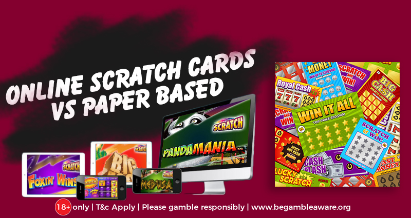 Online or Land-based Scratch Cards - the Dilemma of Which One to Choose