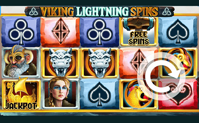 VikingLightningSpins Screenshot