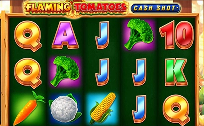 Flaming-Tomatoes-Cash-Shot Screenshot